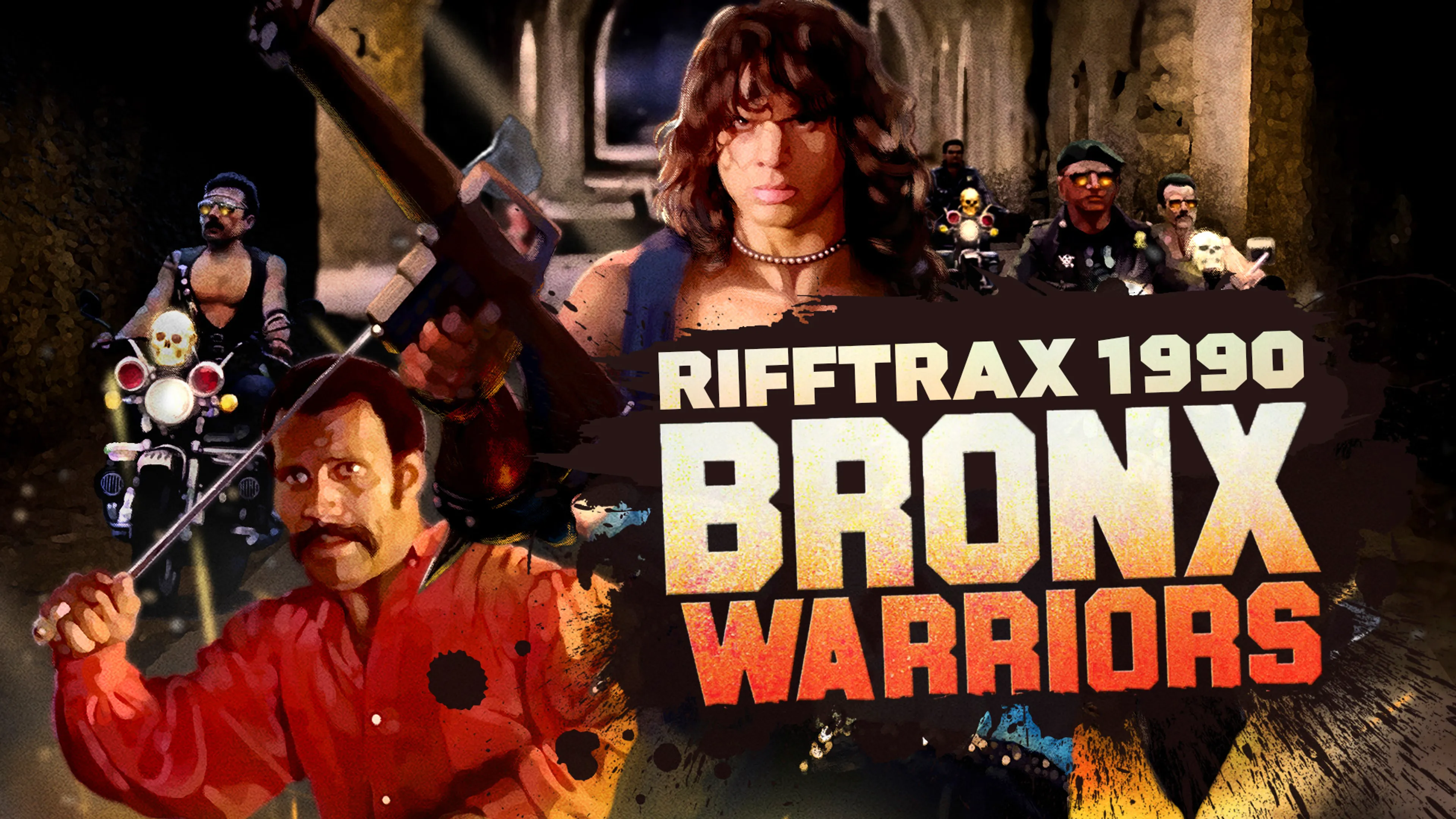 RiffTrax: 1990 Bronx Warriors poster